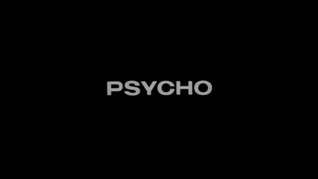 PSYCHO - Title (4K UHD-Reduced)