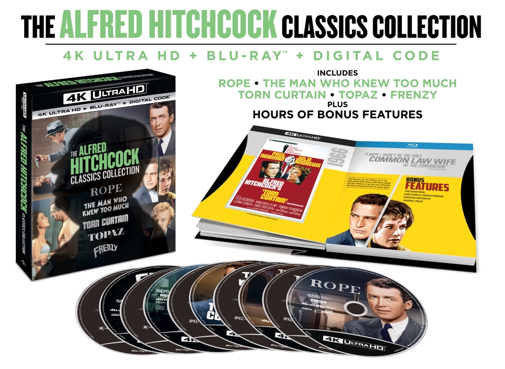 4K UHD - Alfred Hitchitchcock Collection (Volume Three)
